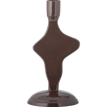Bloomingville, Svícen na klasickou svíčku Cidra, 20 cm, hnědý - Formadore