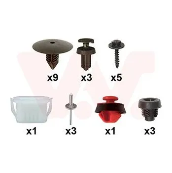 Montážní sada, blatník VAN WEZEL 4422796