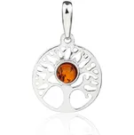 Šperky Jan Kos Jan Kos jewellery Stříbrný přívěsek s jantarem MHT-5830/SA00