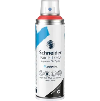 SCHNEIDER Akrylový sprej Schneider Paint-It 030 - červený 609600