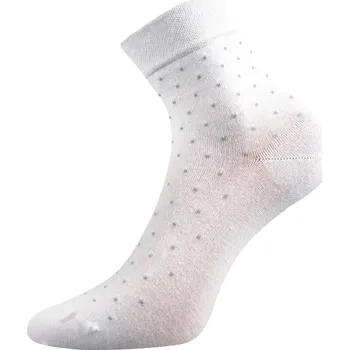 Dámské ponožky Voxx Fiona Ponožky puntík bílé