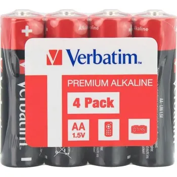Článková baterie Alkalické AA baterie 4ks/pack (smršťovací fólie)