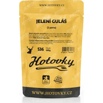 Hotové jídlo Hotovky Jelení guláš (2 porce)