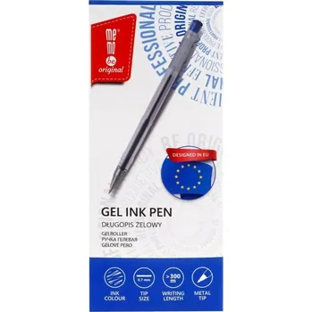 GELOVÁ PROPISKA 0,7 MM MODRÉ (12 KS) MEMOBE