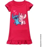 Lilo & Stitch Dívčí noční košilka - "Lilo a Stitch" Barva: Červená, Velikost: 110