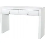 Toaletní Stolek Euro-Home bílý lesk 120 x 80 x 42 cm