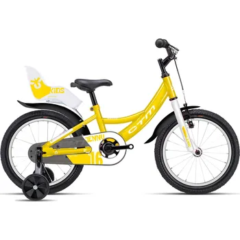 Dětské kolo CTM JENNY žlutá 2026 Velikost rámu: 8"
