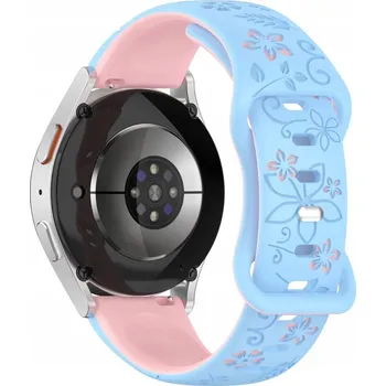 Řemínek na hodinky SILIKONOVÝ ŘEMÍNEK PRO GARETT KIDS ESSA 4G + TELESKOPY ŘEMÍNEK 18MM