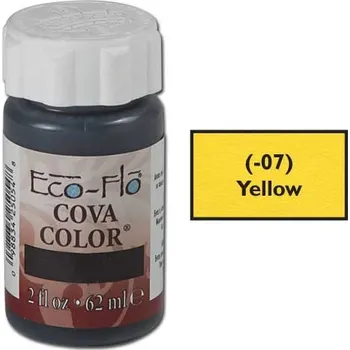 Speciální výtvarná barva Tandy Leather Barva na kůži Eco-Flo Cova Color 2,0 fl. oz. (62 ml) Barva: Žlutá (Yellow)