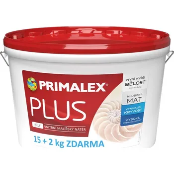 barva na zeď Primalex Plus bílá