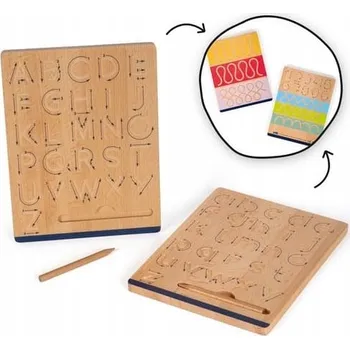 Dřevěná hračka Oboustranné tabule na učení psaní Small Foot
