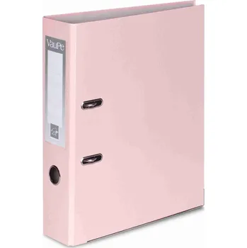 Šanon VauPe A4 50 mm pastelově růžový kancelářský s kovovým mechanismem a pákou