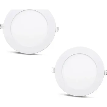 LED panel NOAS SLIM LED panel studená bílá /6500K 18W /1620Lm kruhový vestavný kulatý