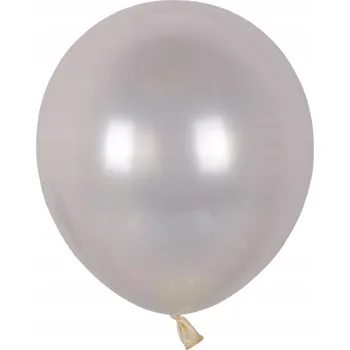 Balónek Latexové balónky BÍLÉ PERLEŤOVÉ 5 palců 15 cm svatební hostina narozeniny 50 ks party