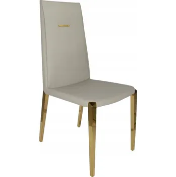 Jídelní židle Židle Euro-Home imitace kůže béžová 1 ks