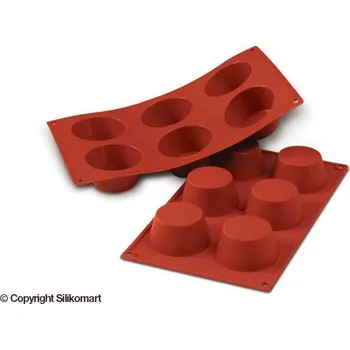 Nádoba na pečení SILIKOMART SILIKONOVÁ FORMA (TERAKOTA) - MUFFIN 100ml