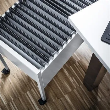 Pojízdná kartotéka Economy 80, šedá, DURABLE Durable