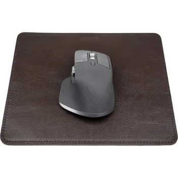 Stolní podložka Kožedělník Mickey podložka - tmavě hnědá Kožená podložka pod myš