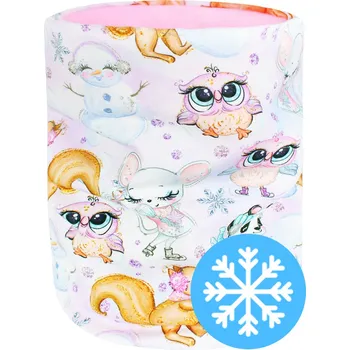 Nákrčník V-Mart, Zateplený nákrčník Zvířátka na ledě