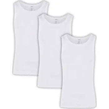 Pánské tílko Build Your Brand Set 3ks: Pánské bavlněné tílko - Bílá | S