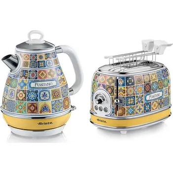 Domácí spotřebič Ariete Positano 2869/PO + Topinkovač Ariete Positano 155/0PO