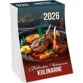 Kalendář TRHACÍ KALENDÁŘ 2026 B7 7,2 x 11,4 CM KULINÁŘSKÉ VADEMECUM