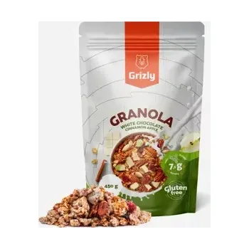 Potravina Granola bílá čokoláda, skořice a jablko 450 g