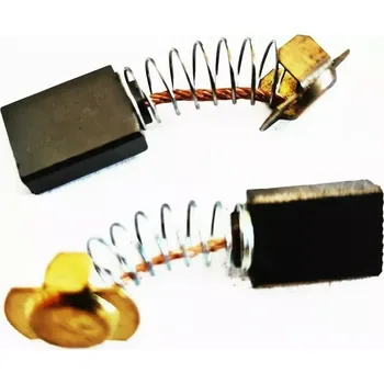 Originální uhlíkové kartáče - Uhlíky do pily PowerPlus POW1044, POWC2030, POWE30050 a POWESET4 (2ks) - 5x11x15mm (102.120.06)