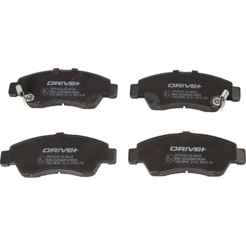 Brzdová destička Sada brzdových destiček, kotoučová brzda Dr!ve+ DP1010.10.0018