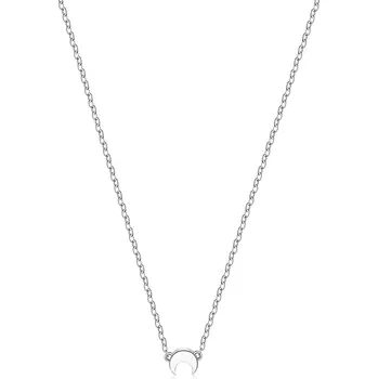 Módní doplněk S'Agapõ Ocelový náhrdelník Měsíc Click SCK07 + 2 měsíce na vrácení zboží