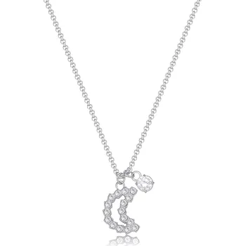 Módní doplněk S'Agapõ Slušivý náhrdelník s přívěskem měsíce Twinkle SWN07 + 2 měsíce na vrácení zboží