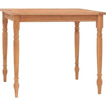 Zahradní nábytek vidaXL Marketos Stůl Batavia 85 x 85 x 75 cm masivní teakové dřevo
