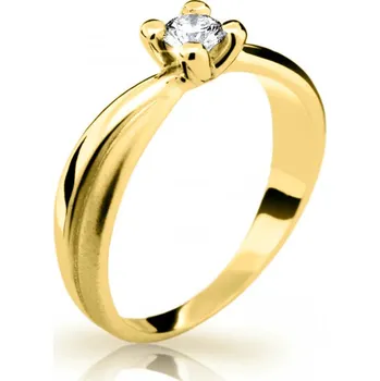 Prsten Cutie Diamonds Zásnubní prsten ze žlutého zlata s briliantem DZ6873-1861-10-X-1 56 mm + 2 měsíce na vrácení zboží