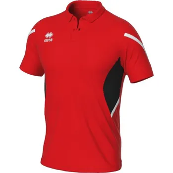 Pánské tričko ERREA´ ERREA pánská polokošile CLARK BARVA: červená - černá - bílá, Velikost: S