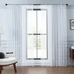 Lunea Pure záclona s řasící páskou bílá 300 x 280 cm 2 ks