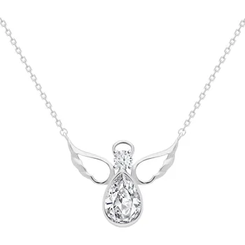 Náhrdelník Preciosa Stříbrný náhrdelník Angelic Faith 5292 00 (řetízek, přívěsek) 50 cm + 2 měsíce na vrácení zboží
