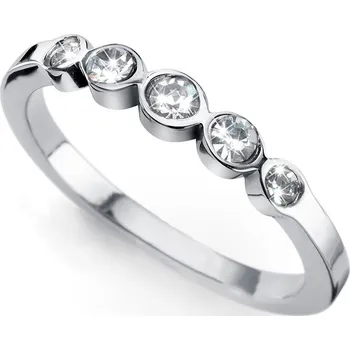 Šperk Oliver Weber Elegantní ocelový prsten s čirými krystaly Change 41164 52 mm + 2 měsíce na vrácení zboží