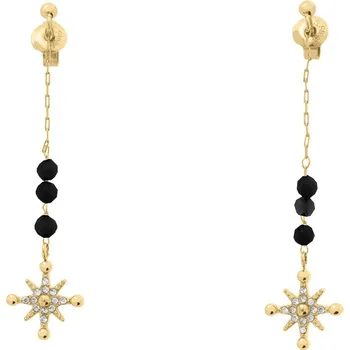 Módní doplněk Pierre Lannier Originální visací náušnice s černými korálky Australe BJ22A6231 + 2 měsíce na vrácení zboží