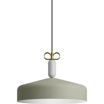 Il Fanale Závěsné svítidlo Bon Ton, N2, ø450mm Barva: Zelená, Barva komponentu: Mosaz