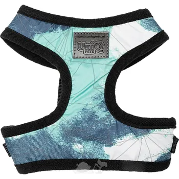 Postroj pro psa UNIQ PETS psí postroj nastavitelný reflexní modrý 38~43 - 51~74 cm 14–25 kg