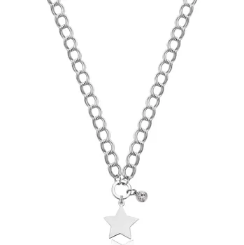 Šperk S'Agapõ Nadčasový ocelový náhrdelník Hvězda My love SYL19 + 2 měsíce na vrácení zboží