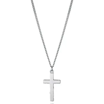 Módní doplněk Viceroy Pánský ocelový náhrdelník s křížkem Air 14212C01000 + 2 měsíce na vrácení zboží