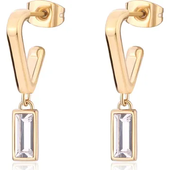 Módní doplněk S'Agapõ Dámské visací náušnice s krystaly Luce SCE38 + 2 měsíce na vrácení zboží