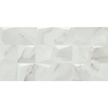 Obklad ALAPLANA Cerámica Pune Cuadros Blanco Mosaic Mate 30x60x0,85 mat dekor