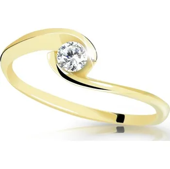 Prsten Cutie Jewellery Zásnubní prsten ze žlutého zlata se zirkonem Z6134-10-X-1 53 mm + 2 měsíce na vrácení zboží