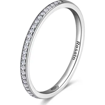 Módní doplněk Rosato Minimalistický stříbrný prsten se zirkony Allegra RZA029 62 mm + 2 měsíce na vrácení zboží