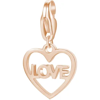 Módní doplněk S`Agapõ Bronzový přívěsek Srdíčko Happy SHA366 + 2 měsíce na vrácení zboží