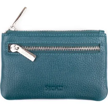 Peněženka SEGALI Kožená mini peněženka-klíčenka 7291 A blue + 2 měsíce na vrácení zboží