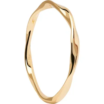 Prsten PDPAOLA Minimalistický pozlacený prsten SPIRAL Gold AN01-804 50 mm + 2 měsíce na vrácení zboží