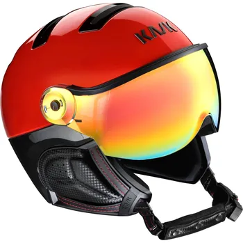 Kask Montecarlo Visor - red/red mirror 60